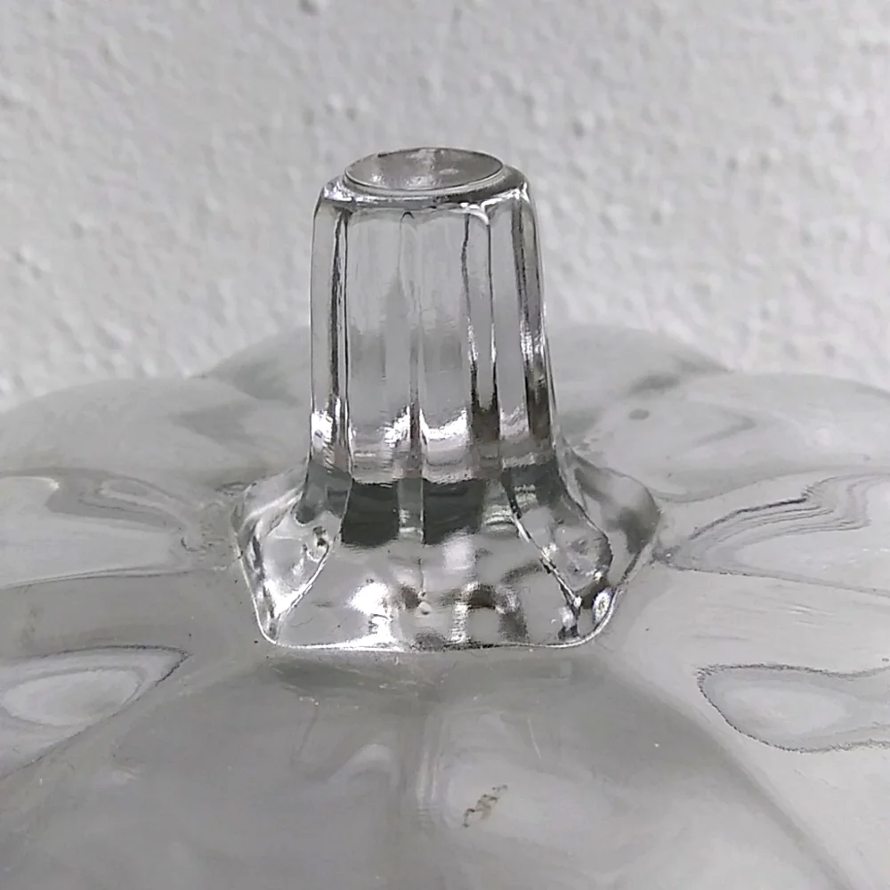 Anchor Glass Pumpkin Candy Jar Clear Glass Holiday Party